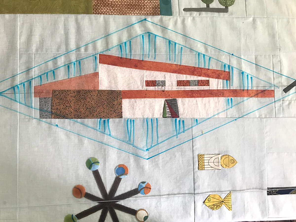 MidCentury Modern Quilt Wins the Prize Eichler Network